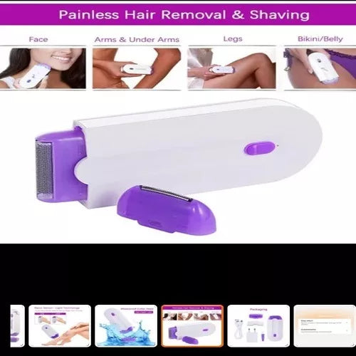 Mini Depilador Portátil - Belleza Instantánea, Sin Dolor