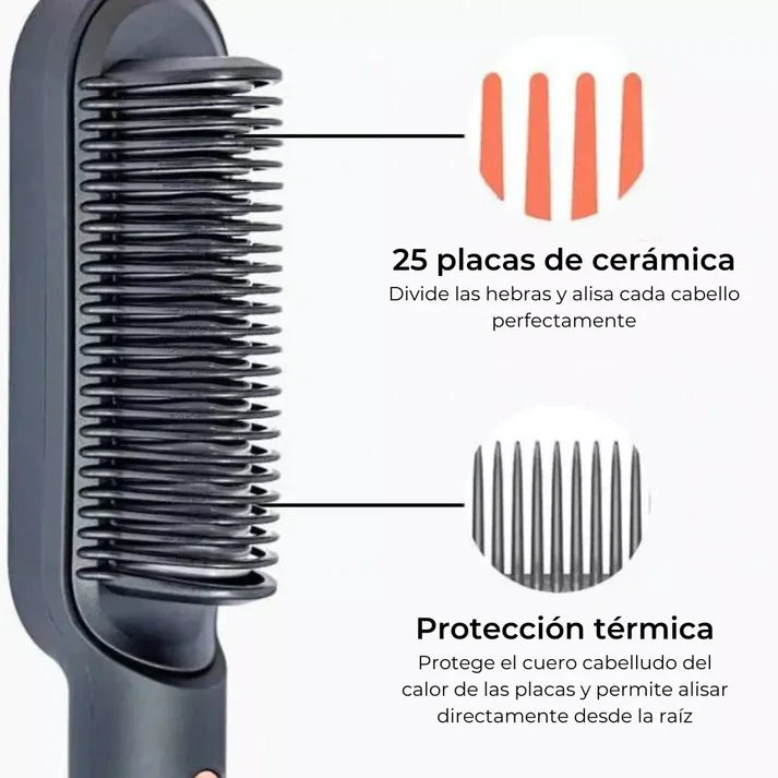 CEPILLO ALISADOR CABELLO SECADOR