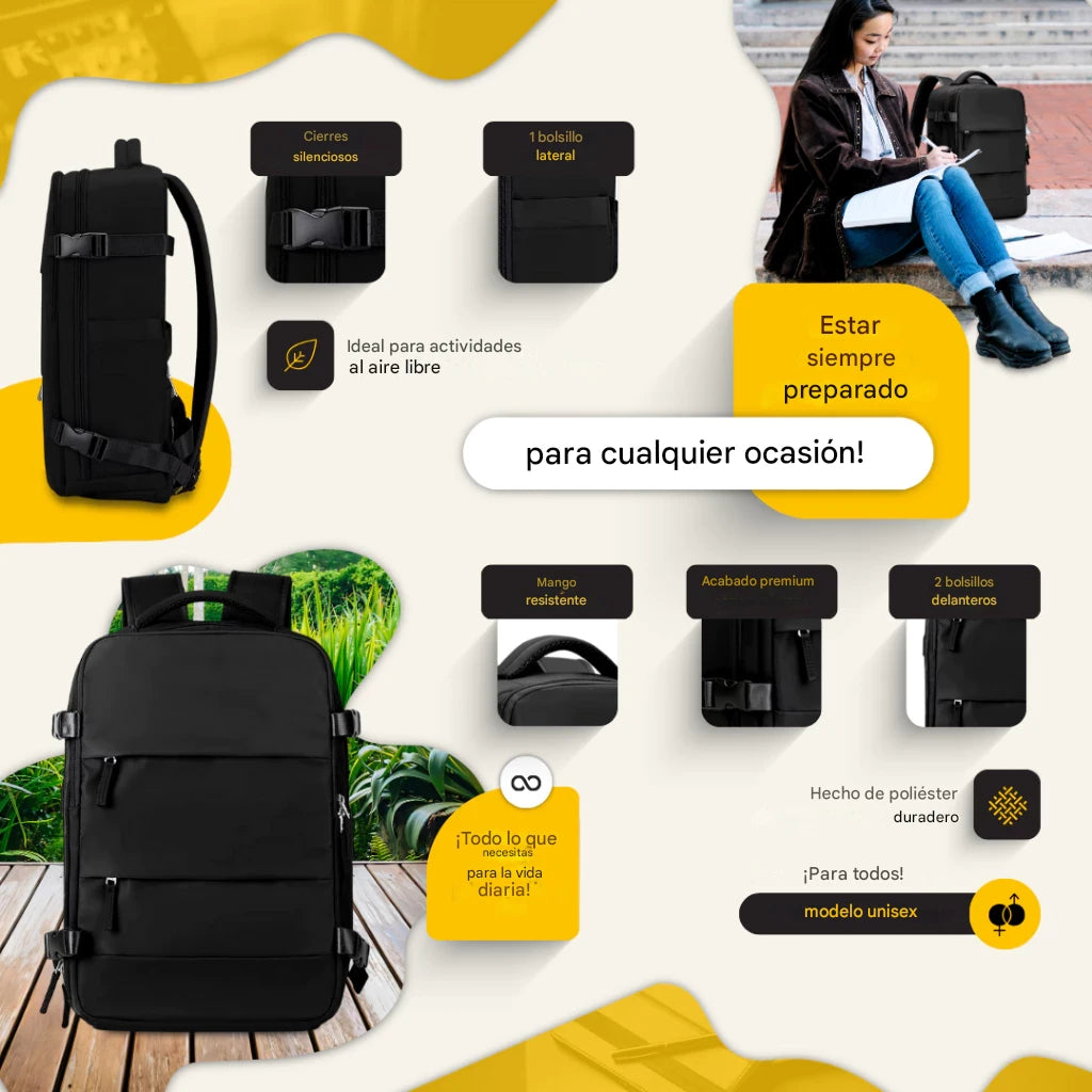 Mochila Multifuncional Bolsa De Viaje