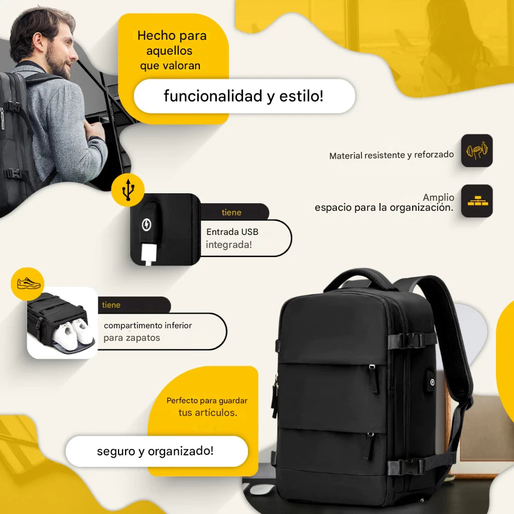 Mochila Multifuncional Bolsa De Viaje